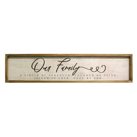 HOME ROOTS Our Family Wall Art 321211